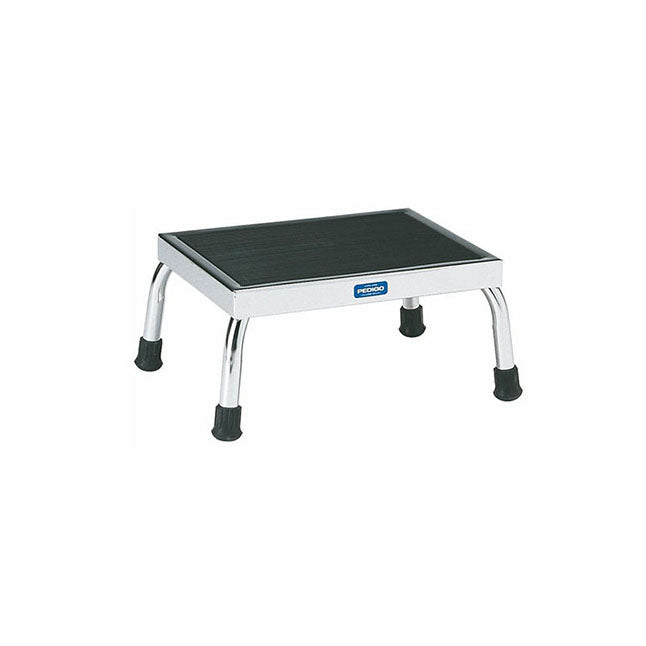 Foot stool, Chrome, 300 lb, W16