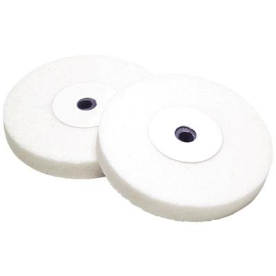 White Aluminum Oxide Lathe Wheels, 3