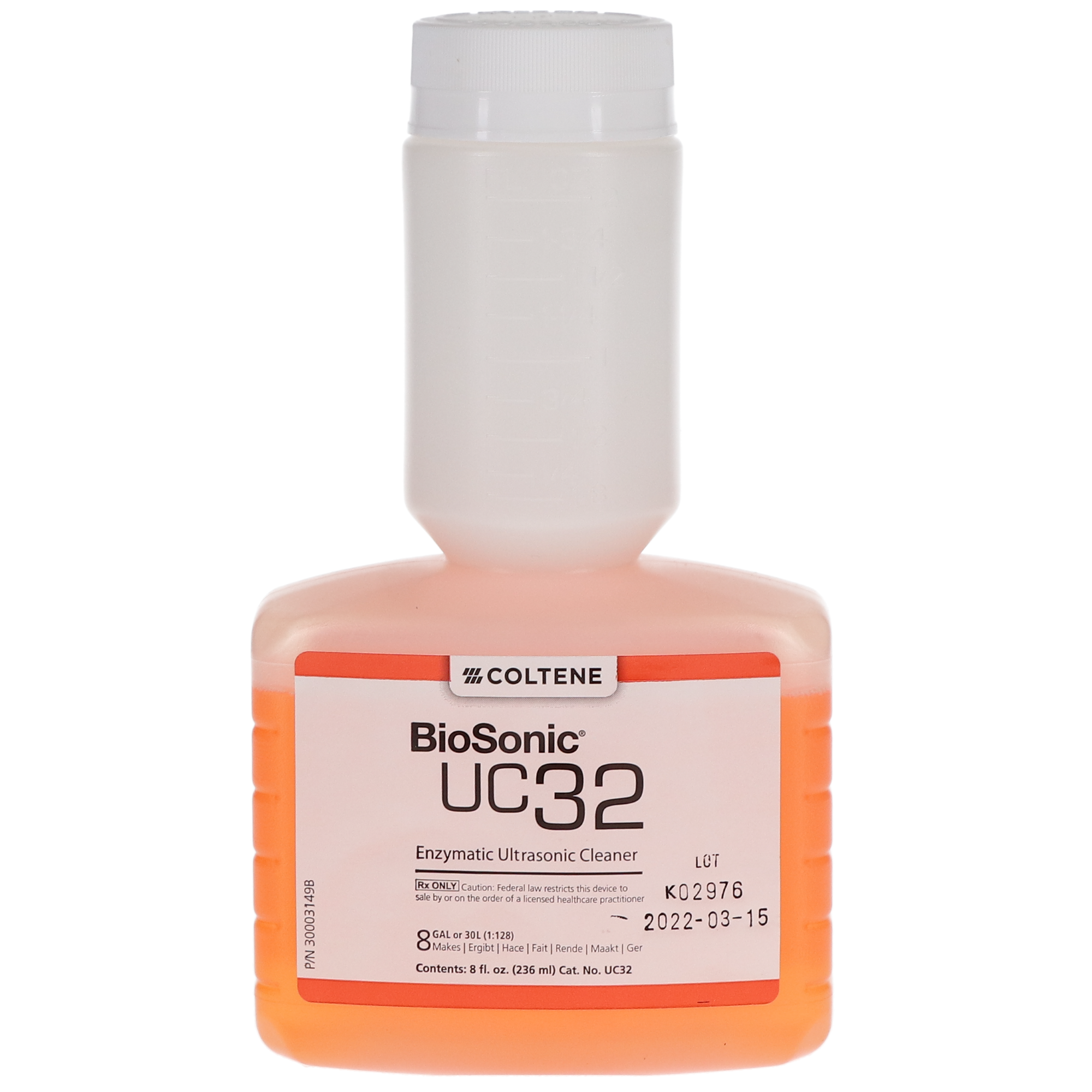 BioSonic® Ultrasonic Cleaning Solutions – Enzymatic Cleaner, 8 oz Bottle