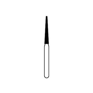 Solo Diamond™ Single-Use Diamond Burs – FG, Medium, Blue, Cone Point End, 25/Pkg