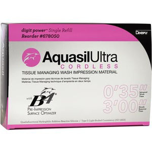 Aquasil Ultra Cordless Tissue Managing Impression System – Wash Material with B4, digit power™ Refill