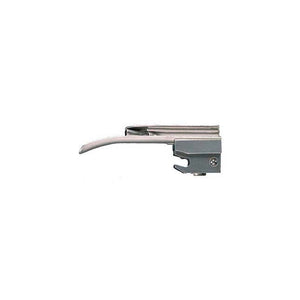 MILLER Laryngoscope Blade, Fiber Optic, Stainless Steel