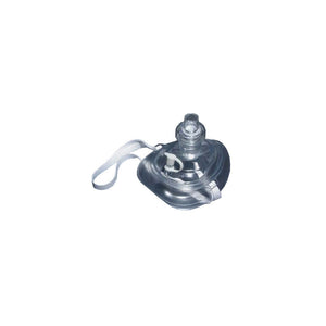 Facemask, with O2, Headstrap and One Way Valve
