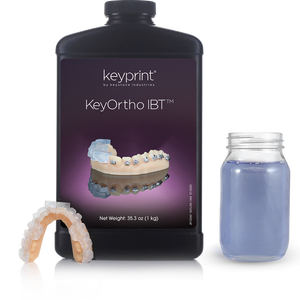 KeyOrtho IBT 3D Resin Material, 1 kg Bottle