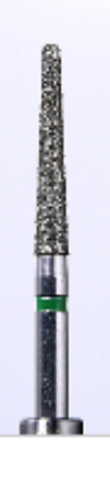 Diamond Bur, Flat End Taper 10/pk