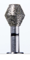 Diamond Bur, Barrel 10/pk