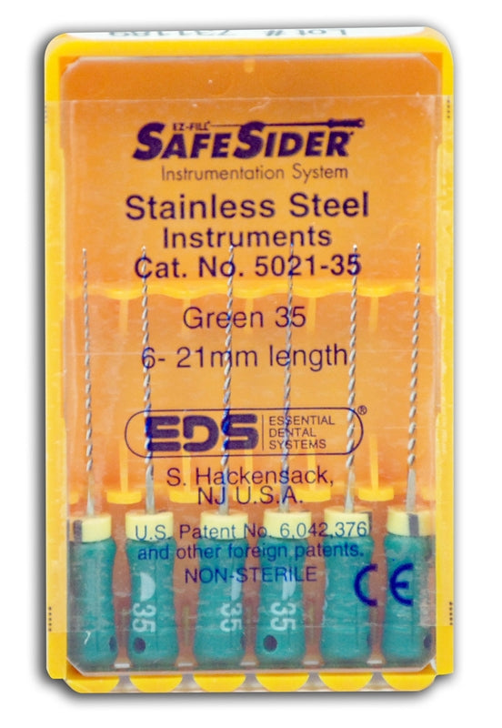 Safesiders® Endodontic Reamers – 6/Pkg