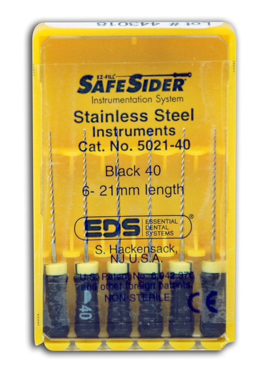 Safesiders® Endodontic Reamers – 6/Pkg