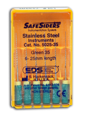 Safesiders® Endodontic Reamers – 6/Pkg