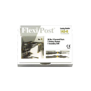 Flexi-Post® Prefabricated Split Shank Post, Titanium Refills
