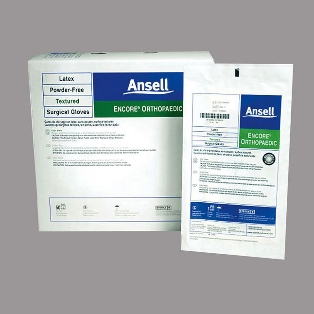 Encore® Orthopaedic Surgical Glove - 50 Pairs/Box - 4 Boxes/Case