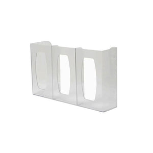 Three Glove Box Holder/Dispenser, W17.06