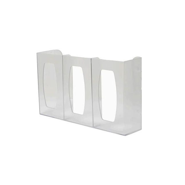Three Glove Box Holder/Dispenser, W17.06