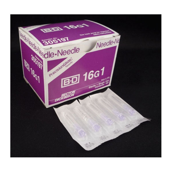 PrecisionGlide™ Hypodermic Needle, 16GA, 1