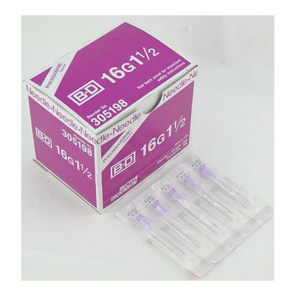 PrecisionGlide™ Hypodermic Needle, 16GA, 1