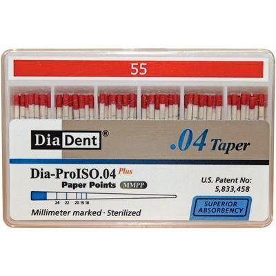 Dia-ProISO GT Paper Points – 0.04 Taper, Spillproof Packaging, 100/Pkg