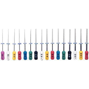 Hedstrom Endodontic Files – Stainless Steel, 6/Pkg