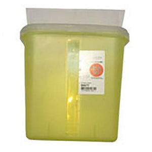 Sharps Container, Muti-Purpose, with Rotor Opening Lid