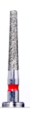 Diamond Bur, Flat End Taper 10/pk