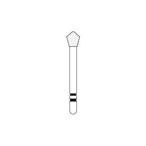Two Striper® Skooter™ Diamond Burs – FG, Acorn, 5/Pkg