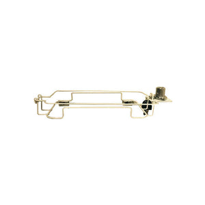 Wall Mount Bracket, Polypropylene, for Stackable Sharps Container