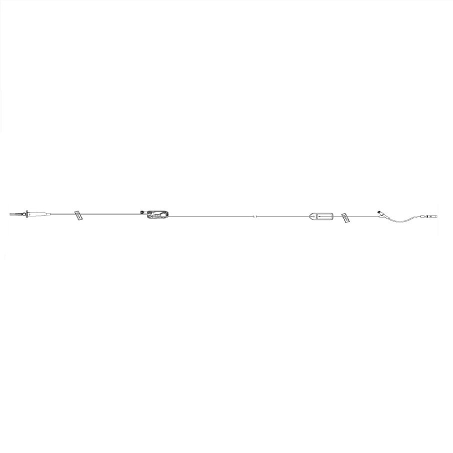 Primary PlumSet™, Macrobore, Clave™ Y-Site, 1.2 Micron Filter, 104