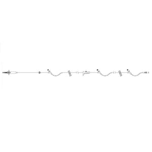 Primary Set, Macrobore, Clave™ Y-Sites, Backcheck Valve, 100