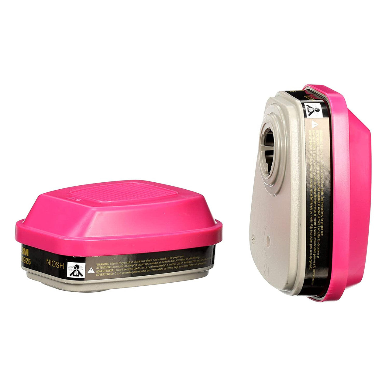 P100 Formaldehyde Organic Vapor Cartridge/Filter, Magenta/Black/Olive