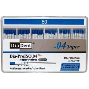 Dia-ProISO GT Paper Points – 0.04 Taper, Spillproof Packaging, 100/Pkg