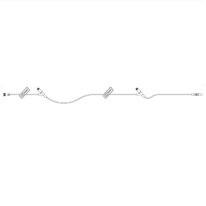 Extension Set, Macrobore, Clave™ Y-Sites, 32