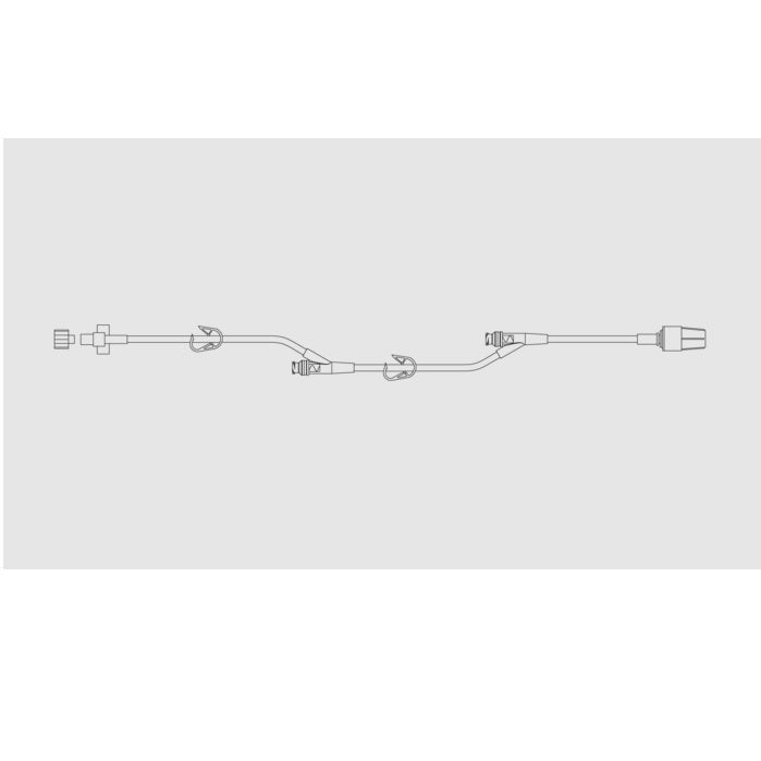 SmartSite™ Extension Set, 2 Pinch Clamps, 2 SmartSite™ Needle-Free Valves 7