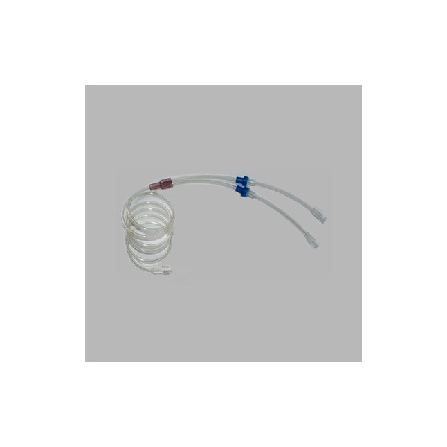 Y-Type Extension Set, 2 Check Valve, Male Luer Lock Adapter, 1.9mL, L7