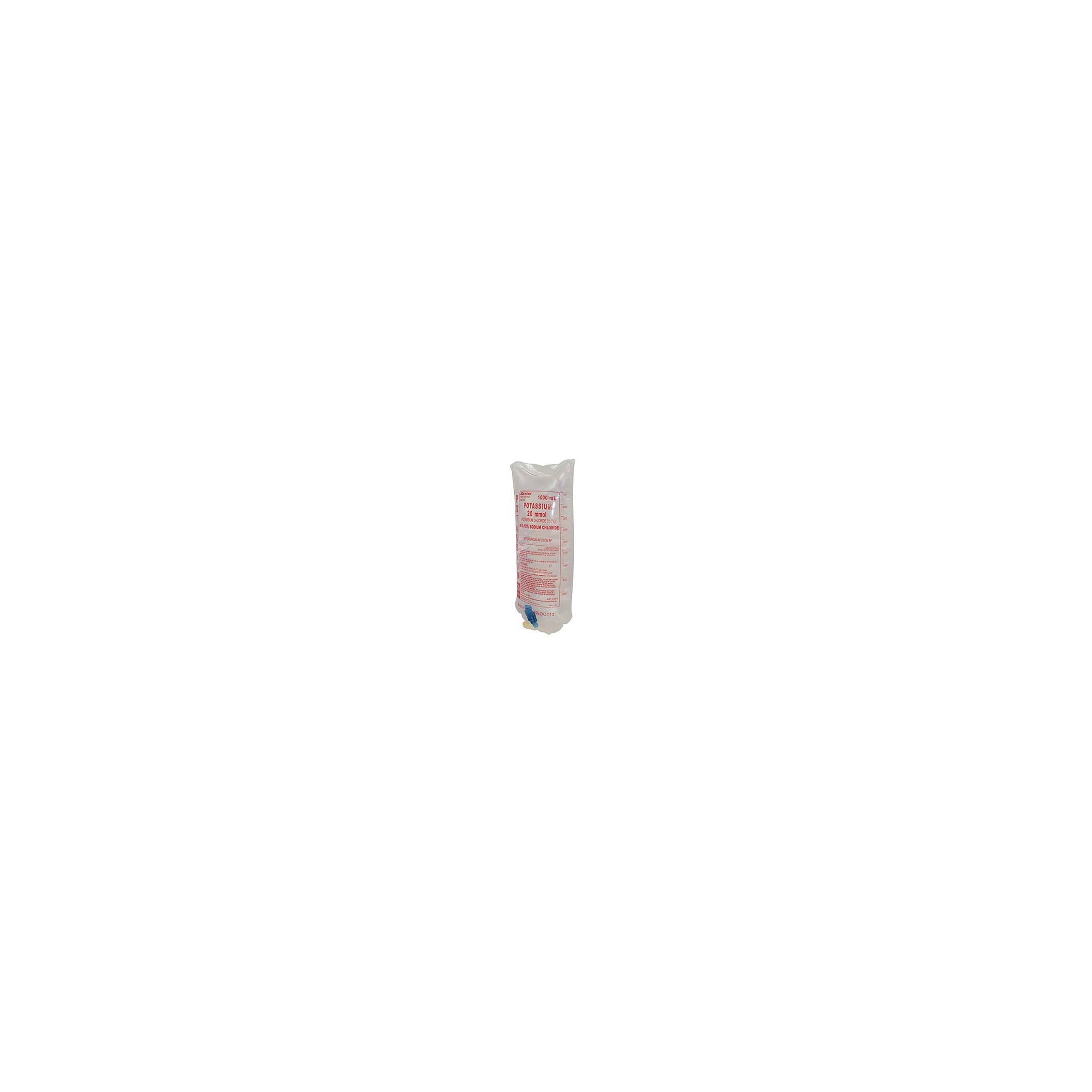 0.15% Potassium Chloride 3.3% Dextrose 0.3% Sodium Chloride Injection Solution, 1000mL