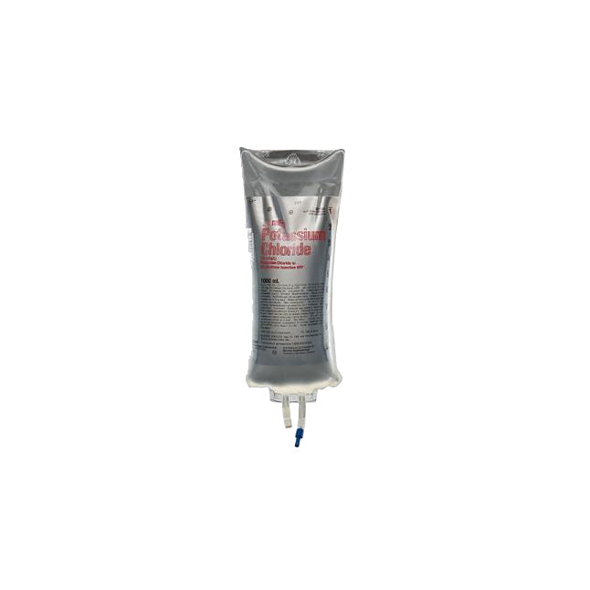20mmol Potassium Chloride in 5% Dextrose and Sodium Chloride Solution, 1000mL