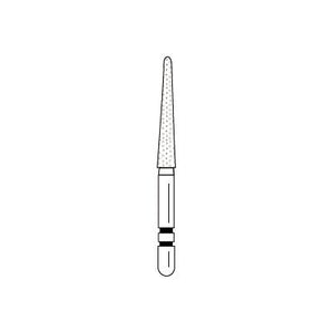 Two Striper® Diamond Burs – FG, Very Fine, Yellow, 5/Pkg