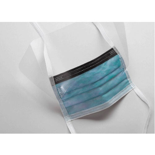 Cardinal Health™ ASTM Level 3 Surgical Masks, Anti-Fog with Anti-Glare Eye Shield 25/Box