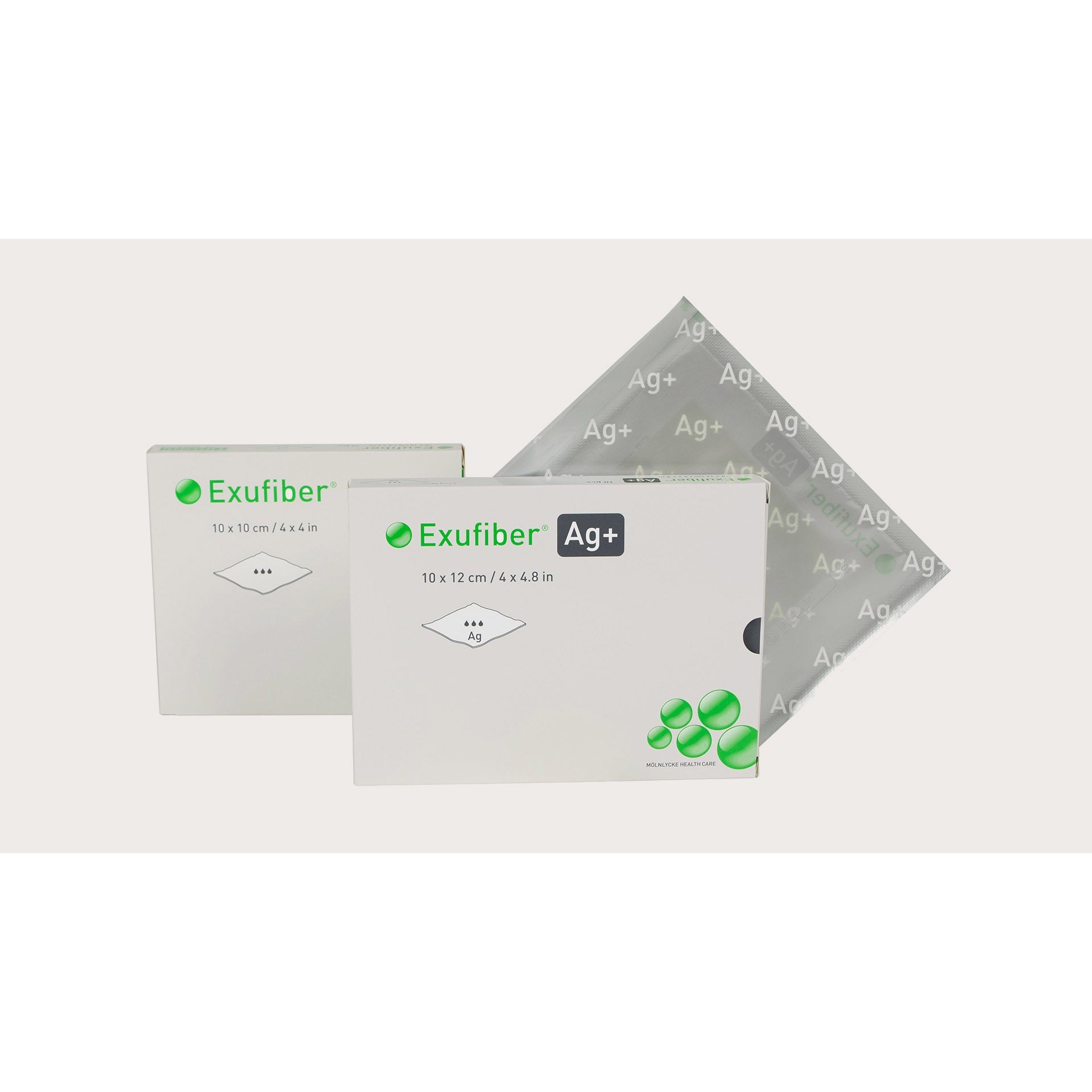 Exufiber Gelling Fibre Dressing Ag+