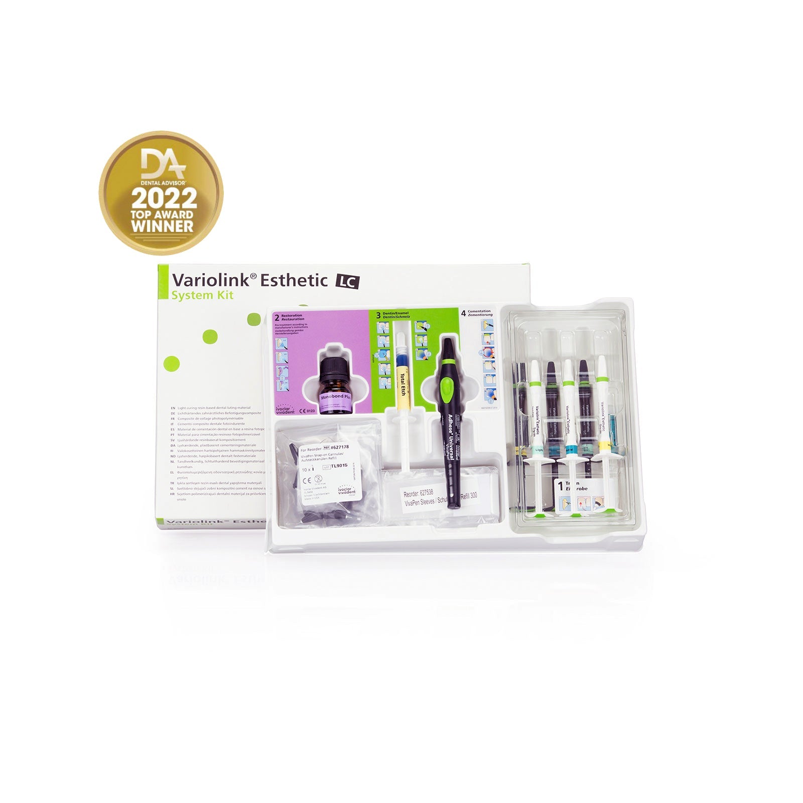 Variolink® Esthetic Luting Cement Light Curing (LC) System Kit