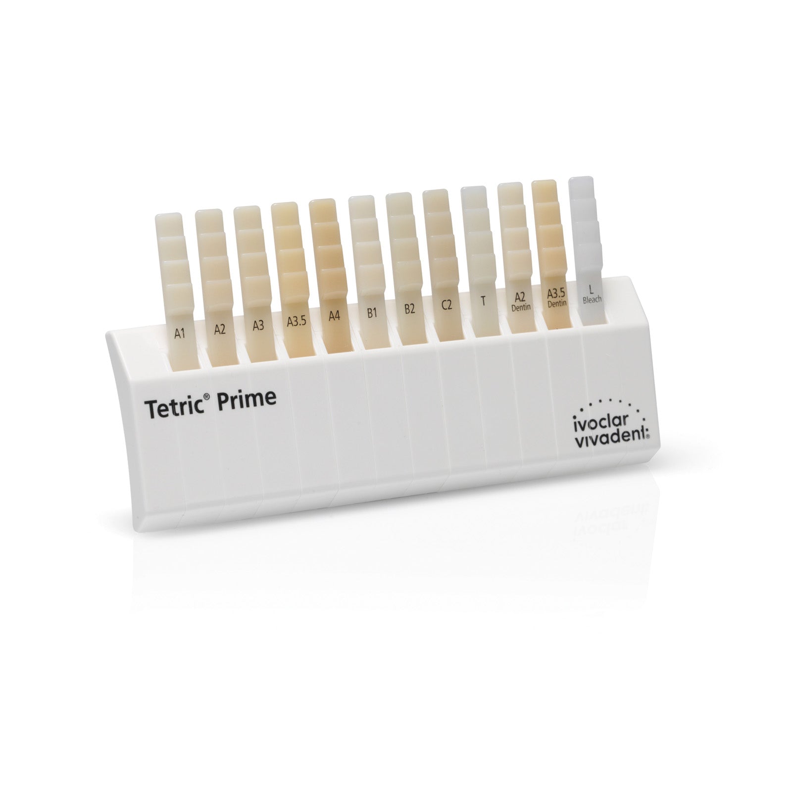 Tetric® Prime Shade Guide