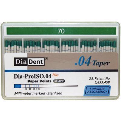Dia-ProISO GT Paper Points – 0.04 Taper, Spillproof Packaging, 100/Pkg