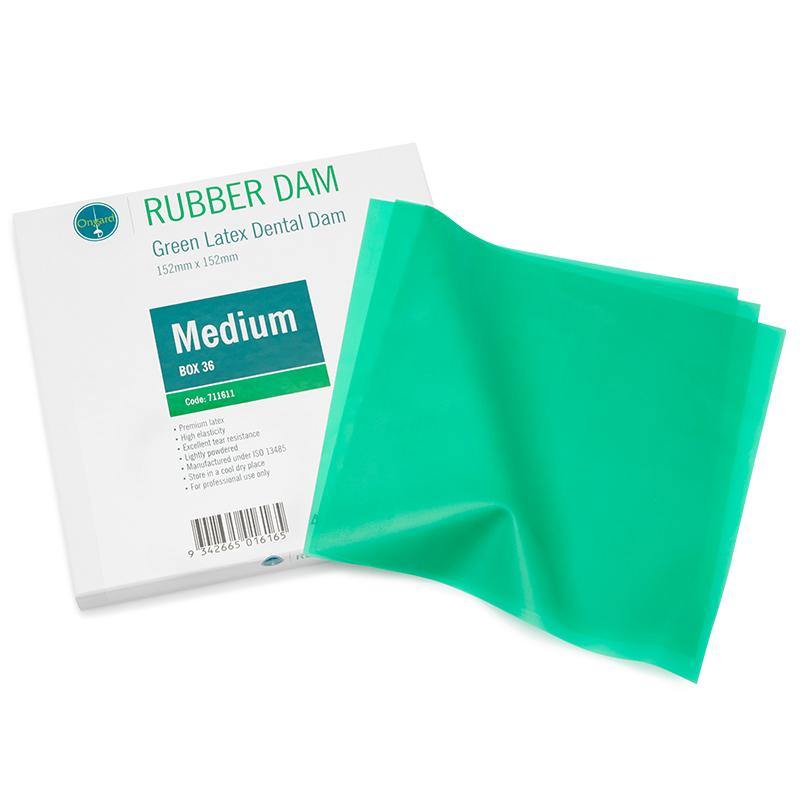 Dental Dams - Rubber Dams Latex
