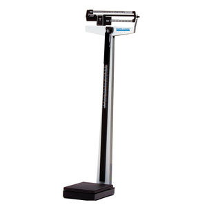Mechanical Beam Scale with Rotating Poise Bars