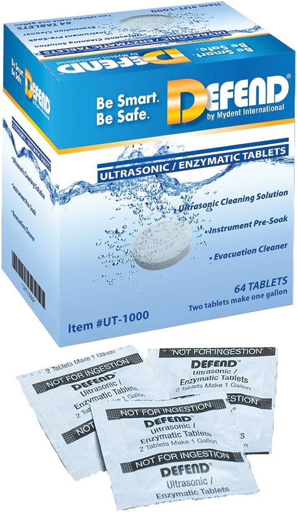 Ultrasonic Ultrasonic Cleaning Enzymatic Tablets 64/BOX