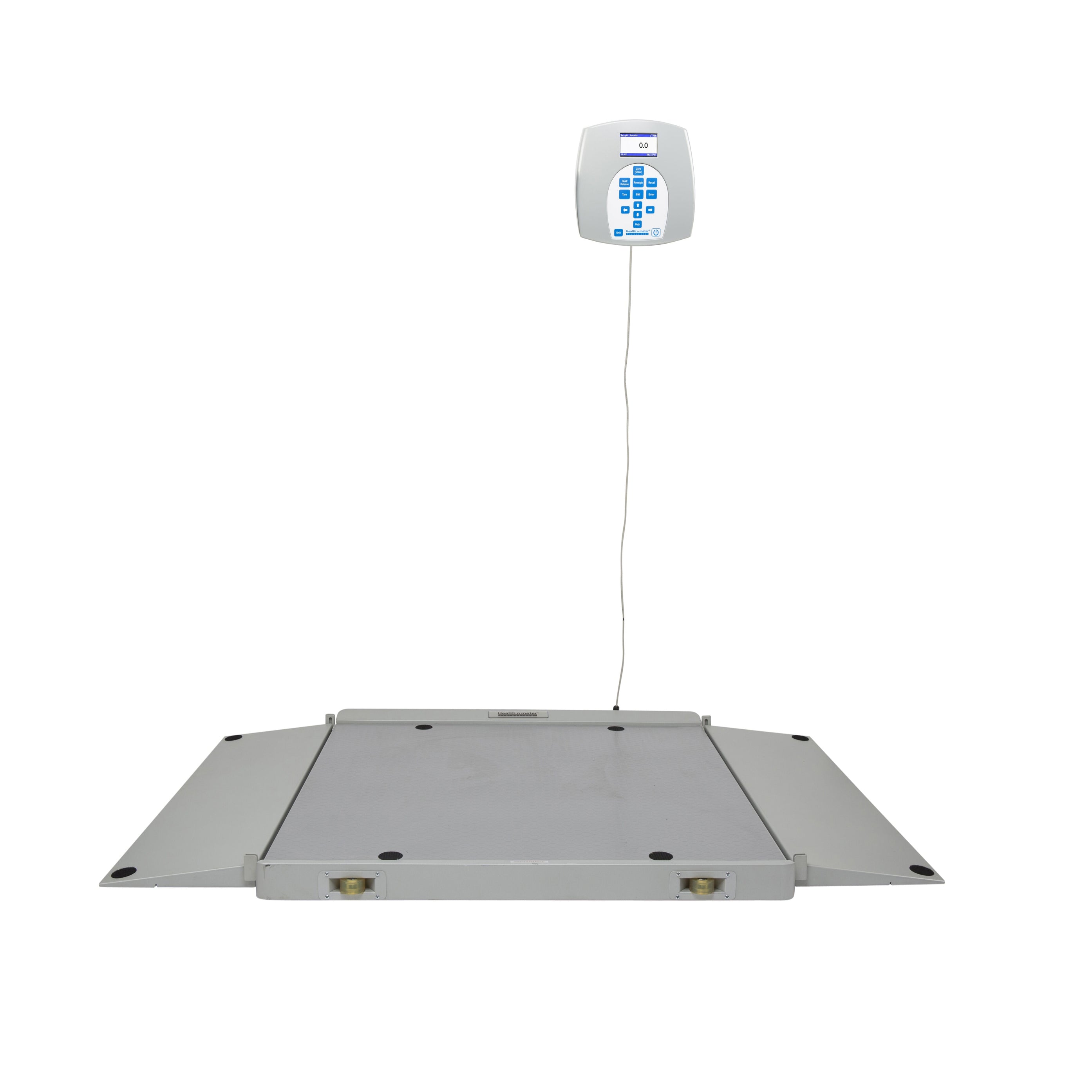 Digital Wheelchair Dual Ramp Scale with Extra Large Platform with Built-in Pelstar Wireless Technology – KG Only