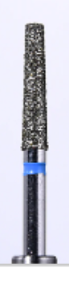 Diamond Bur, Flat End Taper 10/pk