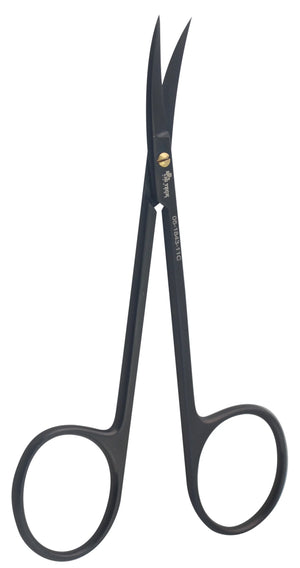 Iris Siyah Scissor, Curved, 11.5CM