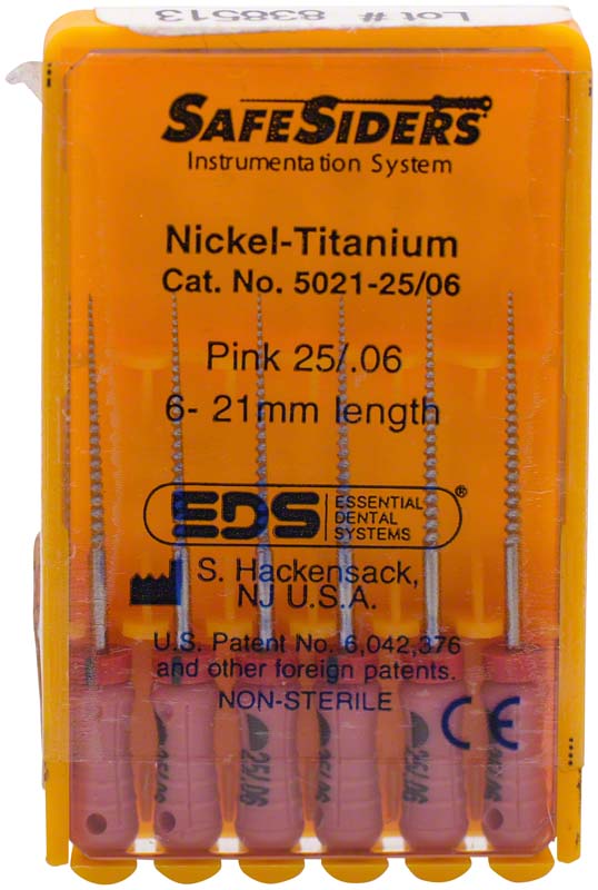 Safesiders® Endodontic Reamers – 6/Pkg
