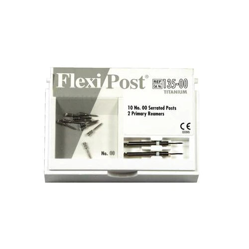 Flexi-Post® Prefabricated Split Shank Post, Titanium Refills