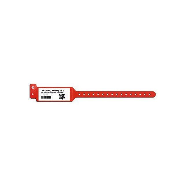 Sentry® LabelBand® Shield Wristband, Bar Code Label, Adult/Pediatric