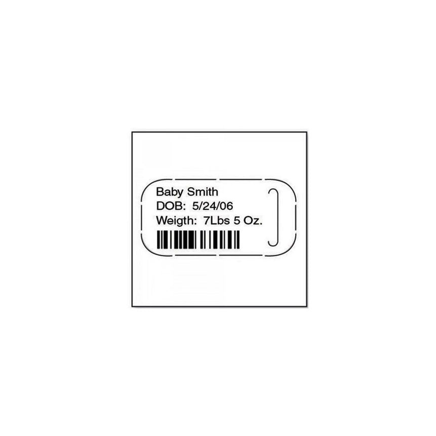 Precision® Wristband Tag, Thermal, Infant